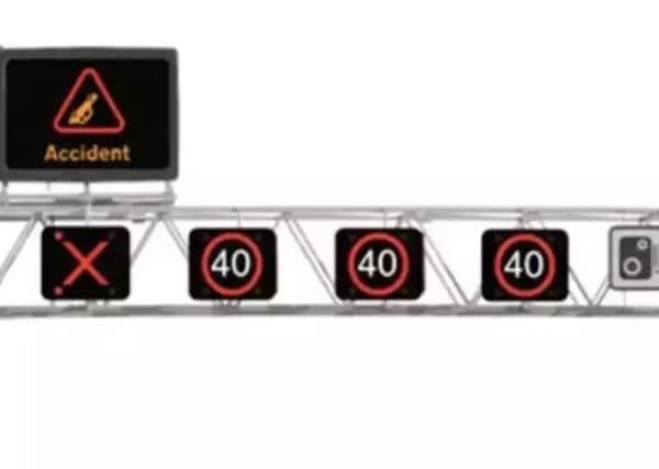 Do you know what the red X signs on the motorway means?