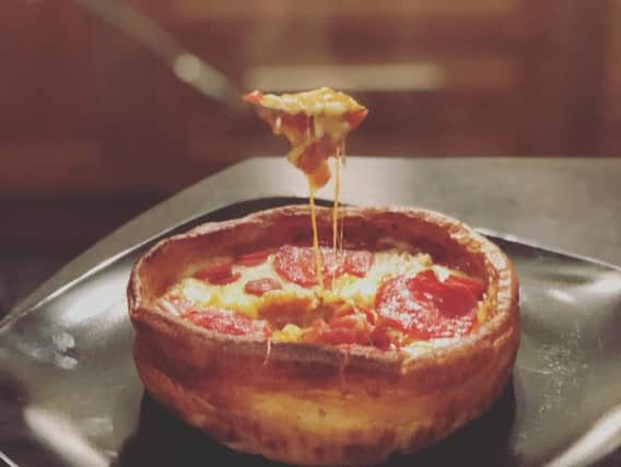 Have you ever tried a Yorkshire Pudding Pizza?