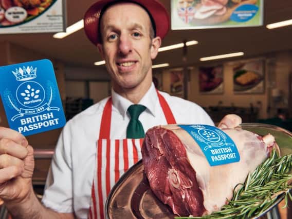 Morrisons have issued blue 'passports' to their British lamb joints