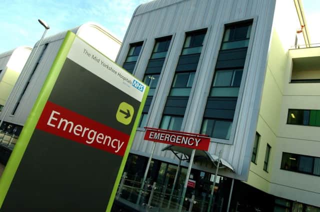 Pinderfields Hospital Emergency entrance