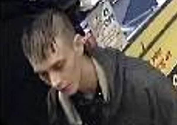 Do you know him? If so, call the police and quote reference WD0586.