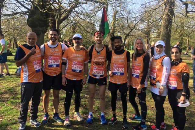 Volunteers from Wakefield charity Penny Appeal completed the London Marathon 2018.