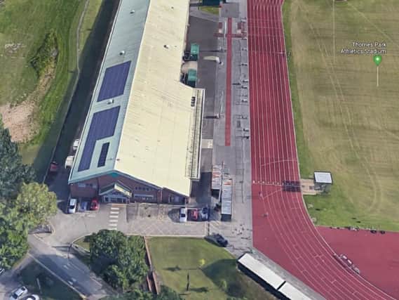 Thornes Park stadium and leisure centre. Picture courtesy of Google.