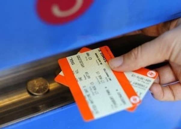Ticketless passengers to be fined Â£100.