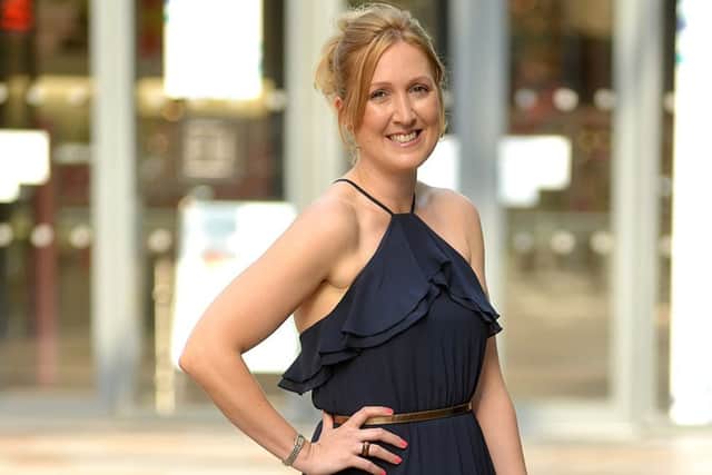 MAKEOVER: Ex Wakey Up Your Wardrobe' competition winner Becky Morris.
