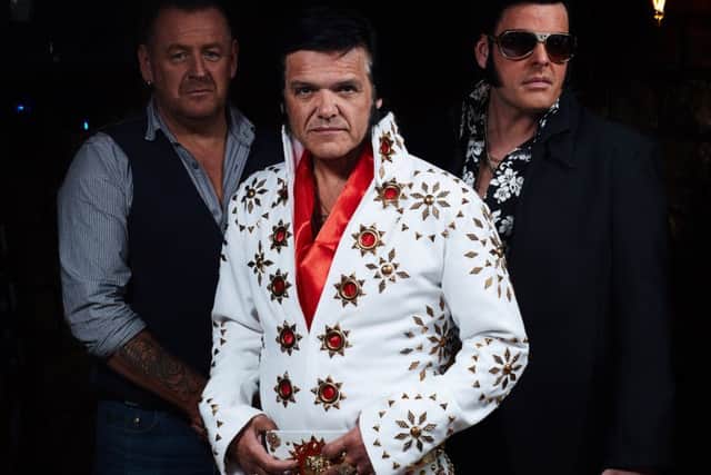 Elvis festival at Navigation pub, Calder Grove
JohnnyElvis, Graham Ingledew and Lee Aaron King